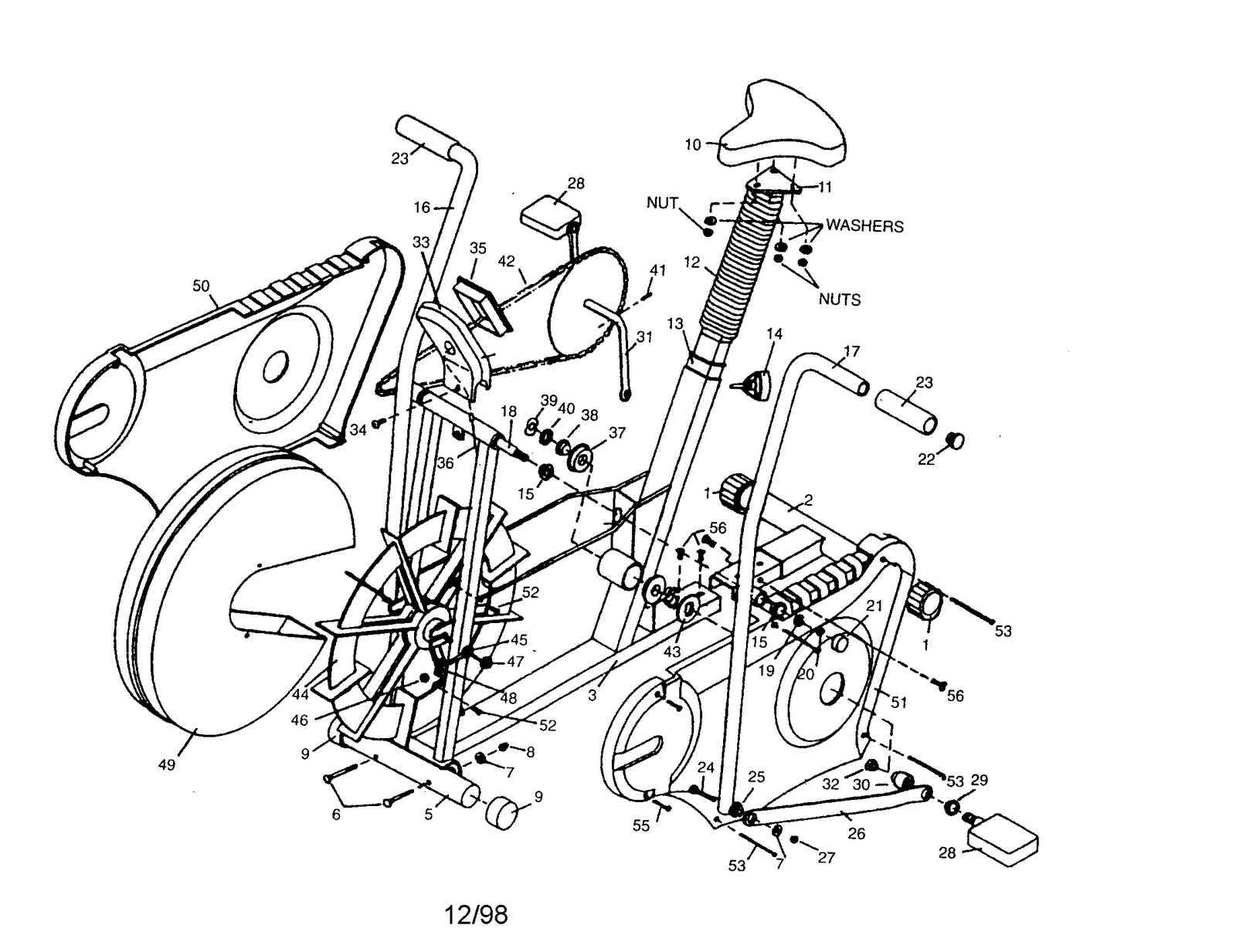 Exercise Bike Parts