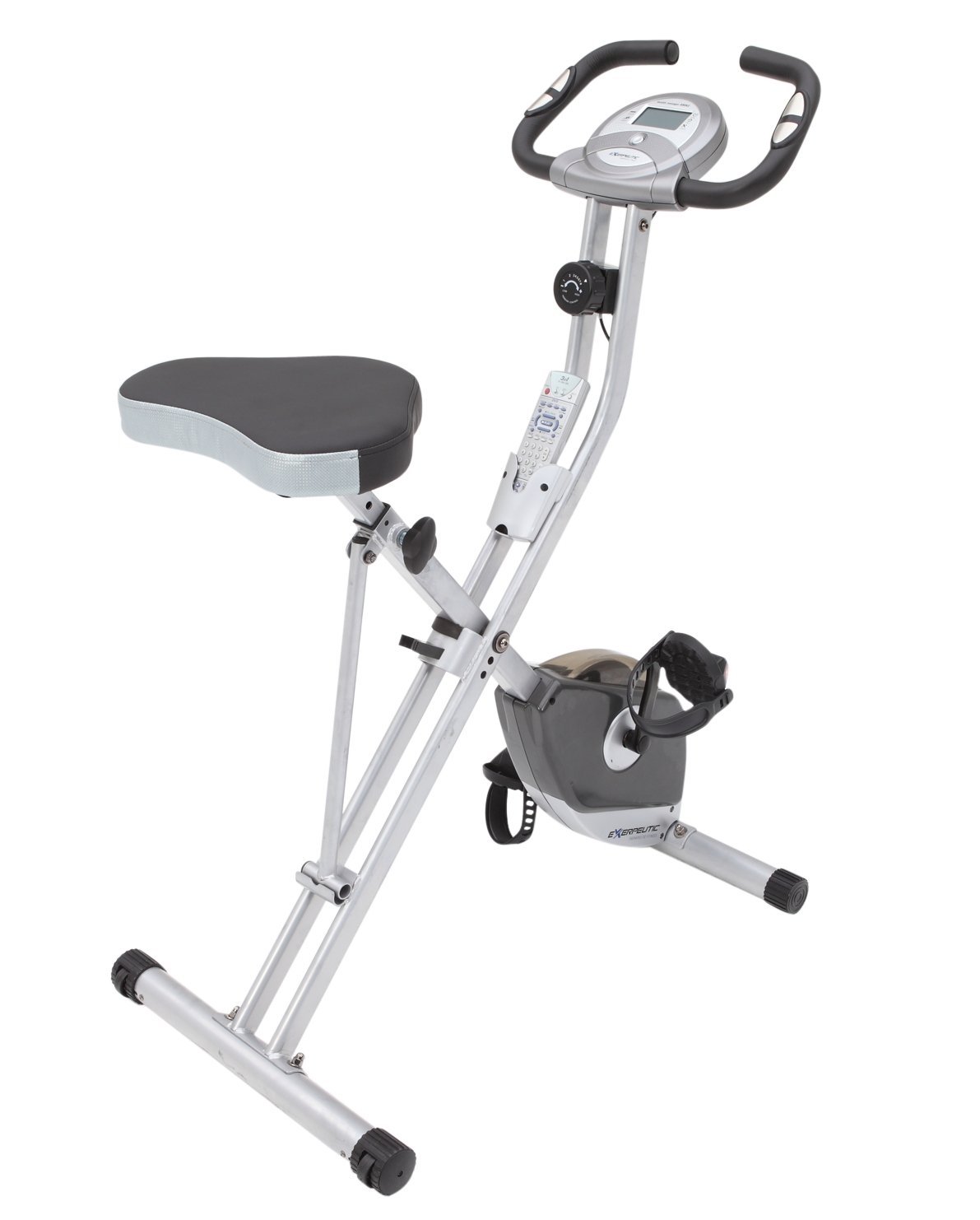 Exerpeutic Folding Magnetic Upright Bike With Pulse