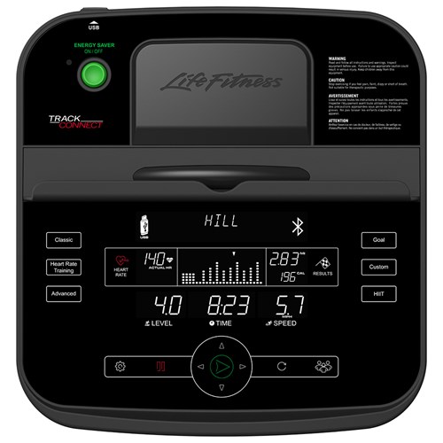 Life Fitness C1 Track Console With Bluetooth Tracking Capability