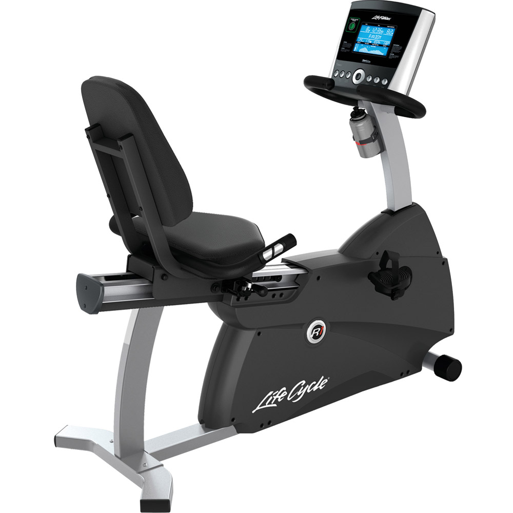 Life Fitness R1 Recumbent LifeCycle with Basic GO Console