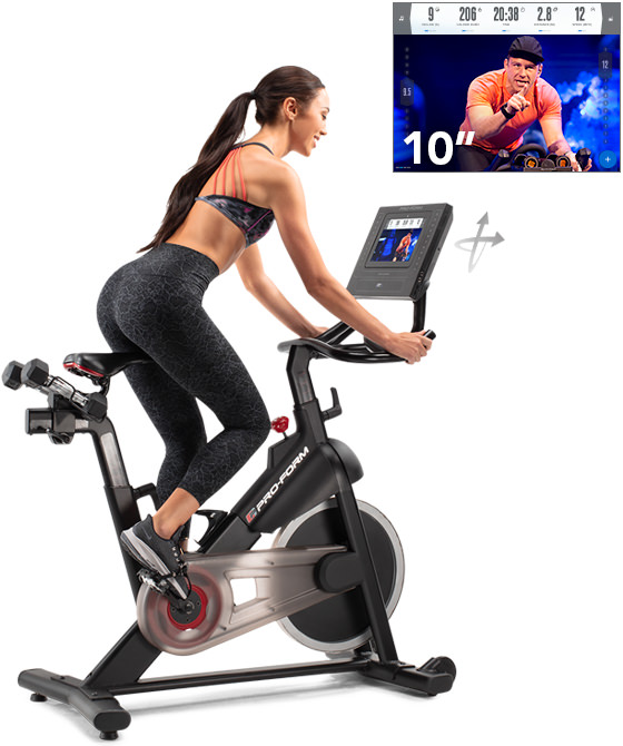 ProForm Cycle Trainer 2019 Model With Touch Screen and Front Flywheel